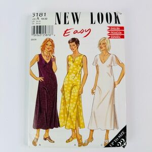 New Look Easy Sewing Pattern 5181 - Vibrant Dress Designs Size A 10-22